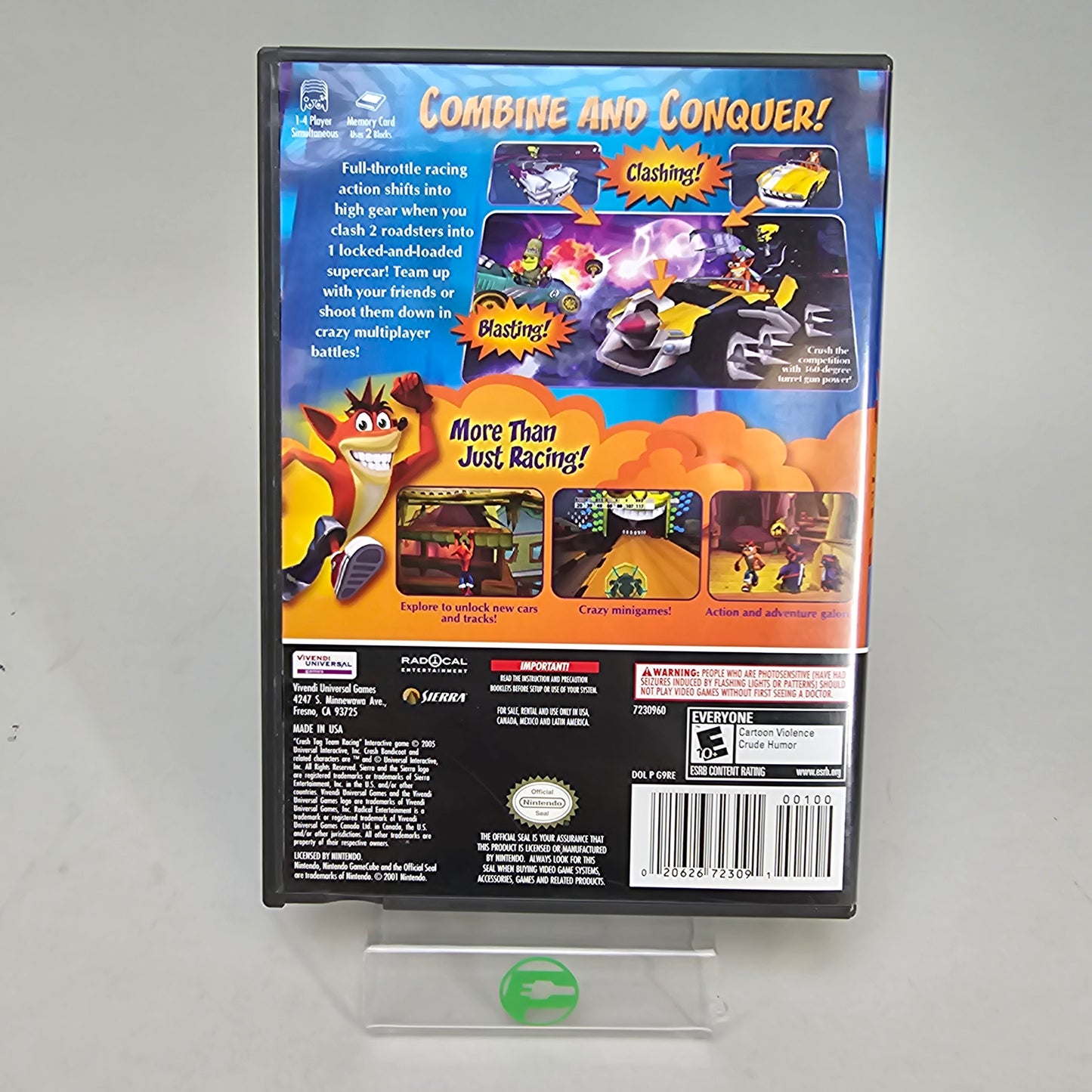 Crash Tag Team Racing (Nintendo GameCube, 2005)