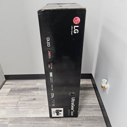 LG 45" 45GR9RQE WQHD OLED 240Hz Curved Gaming Monitor