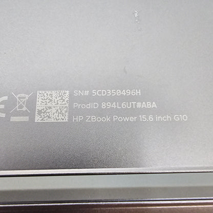 HP Zbook Power G10 15.6" i7-13700H 2.4GHz 16GB RAM 512GB SSD NVIDIA RTX A500