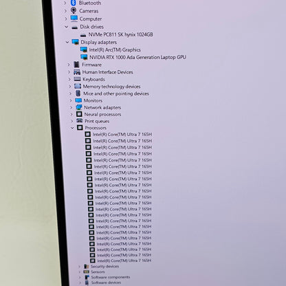 Dell Precision 5690 16" Core Ultra 7 165H 3.8GHz 64GB RAM 1TB SSD RTX A1000