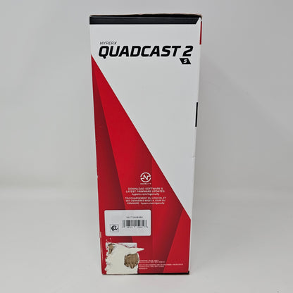 New HyperX Quadcast 2 S Condenser Microphone 9A273A6