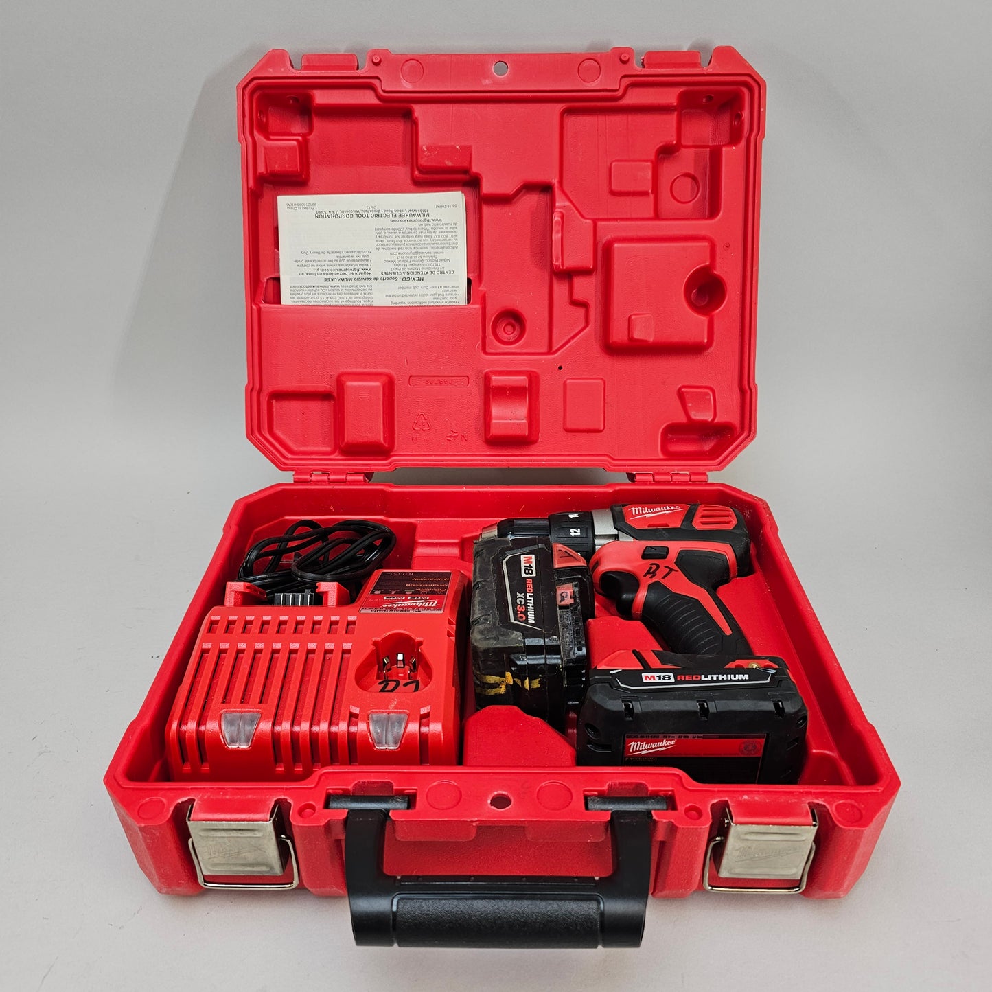 Milwaukee 2606-20 M18 18V 1/2" Drill Driver Tool Kit