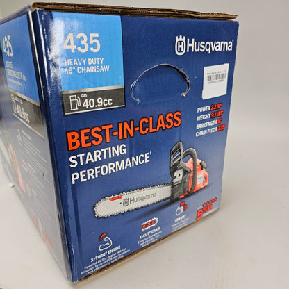 New Husqvarna 435 Heavy Duty 16" Chainsaw
