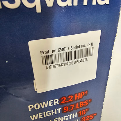 New Husqvarna 435 Heavy Duty 16" Chainsaw