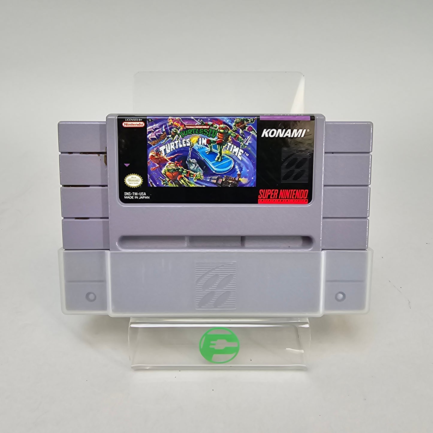 Teenage Mutant Ninja Turtles IV Turtles in Time (SNES, 1992) Cartridge Only