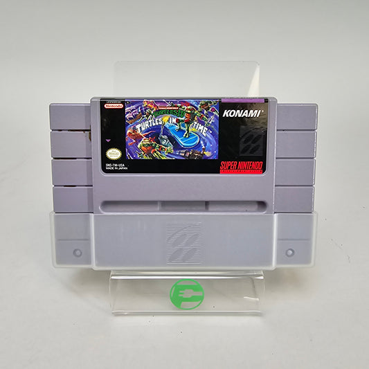 Teenage Mutant Ninja Turtles IV Turtles in Time (SNES, 1992) Cartridge Only