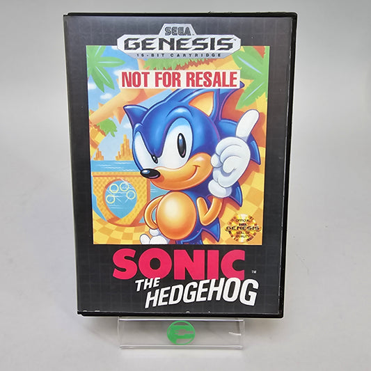 Sonic the Hedgehog [Not for Resale] (Sega Genesis, 1993)