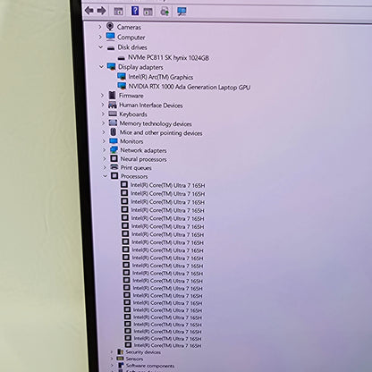 Dell Precision 5690 16" Core Ultra 7 165H 3.8GHz 64GB RAM 1TB SSD RTX A1000