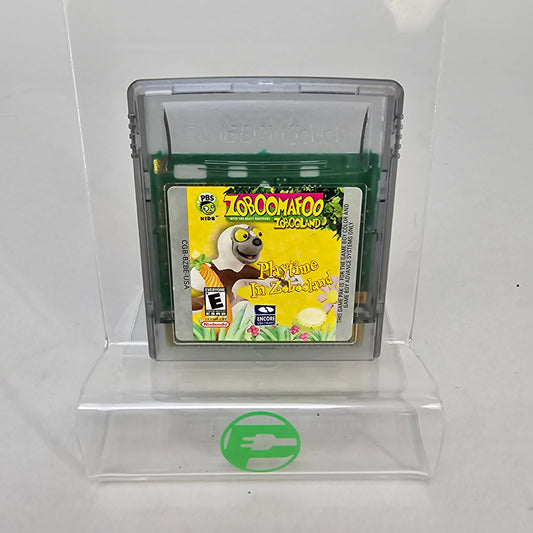 Zoboomafoo Playtime in Zobooland (Nintendo GameBoy Color, 2001) Cartridge Only