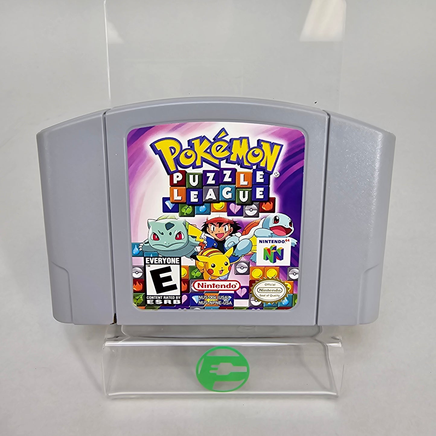 Pokemon Puzzle League (Nintendo 64 N64, 1996) Cartridge Only PAL