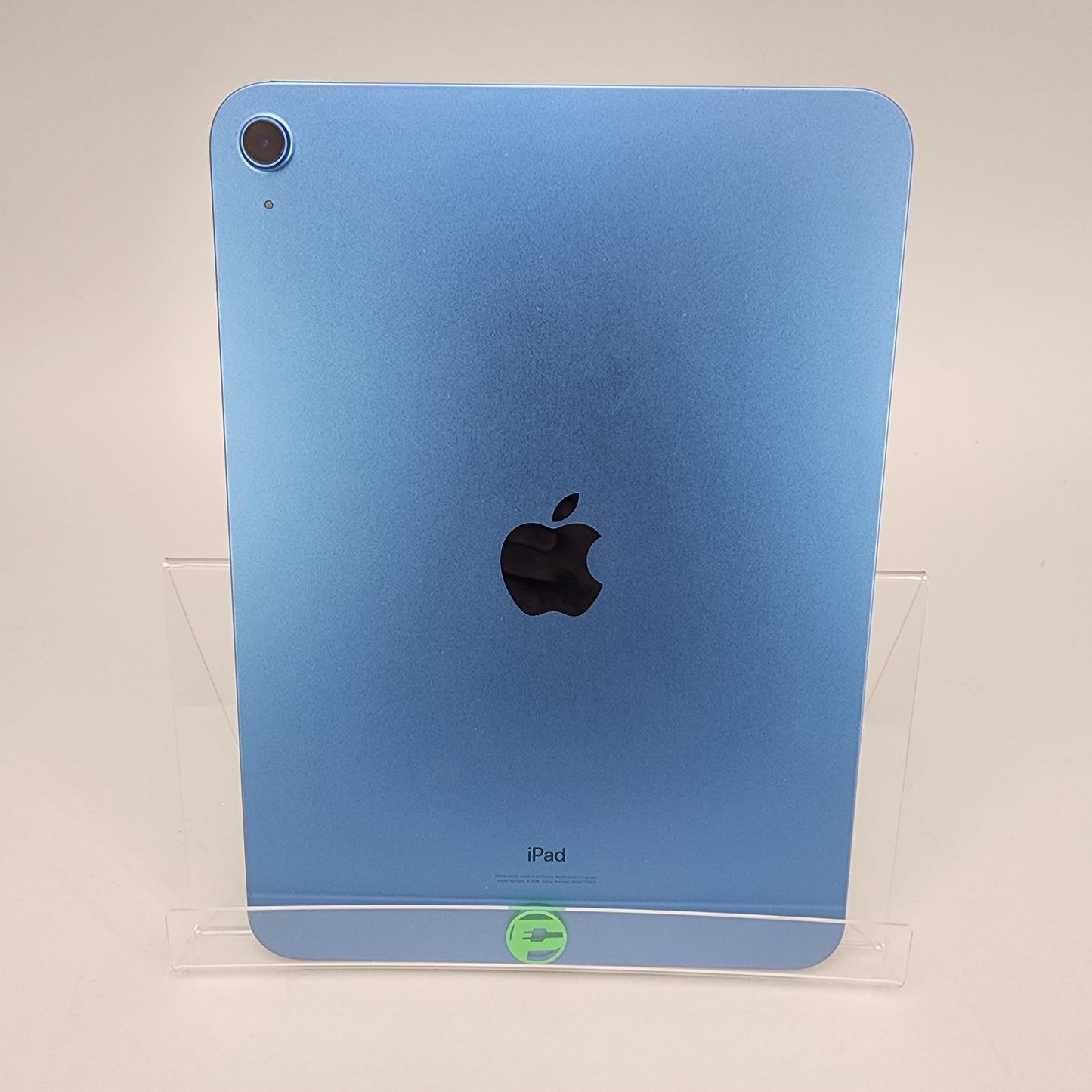 WiFi Only Apple iPad 10th Gen 64GB 18.1.1 Blue MPQ13LL/A