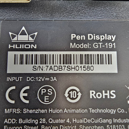 Huion Kamvas Pen Display GT-191