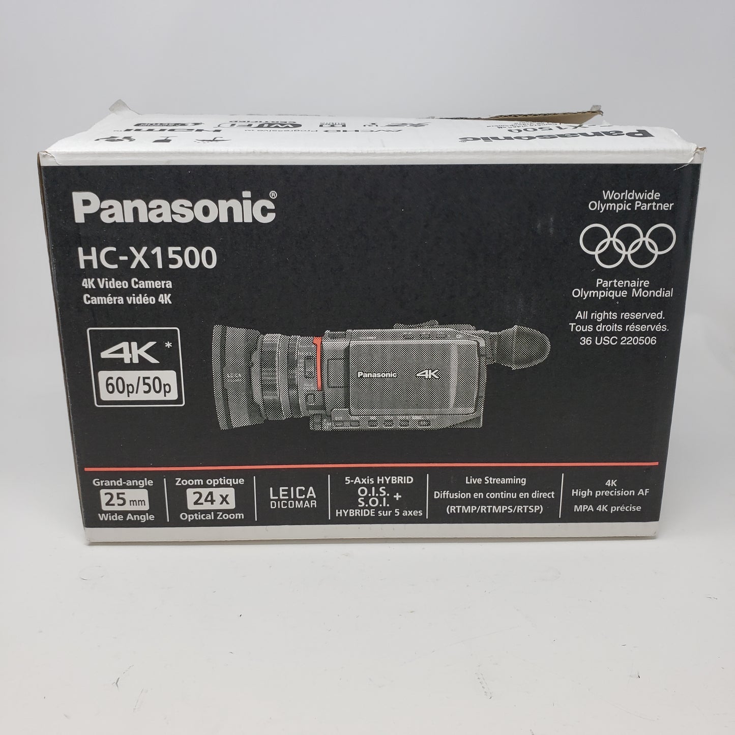 Panasonic HC-X1500 4K Video Camcorder