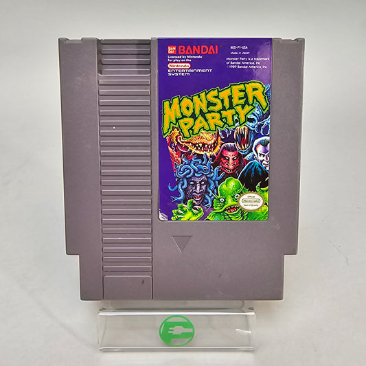 Monster Party (Nintendo NES, 1989) Cartridge Only