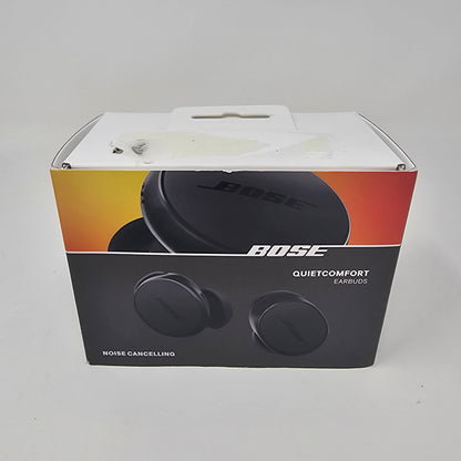 New Bose QuietComfort Noise Cancelling Bluetooth Earbuds Black