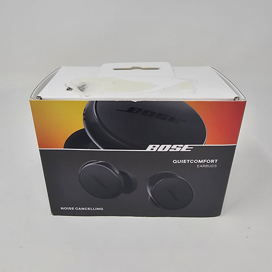 New Bose QuietComfort Noise Cancelling Bluetooth Earbuds Black