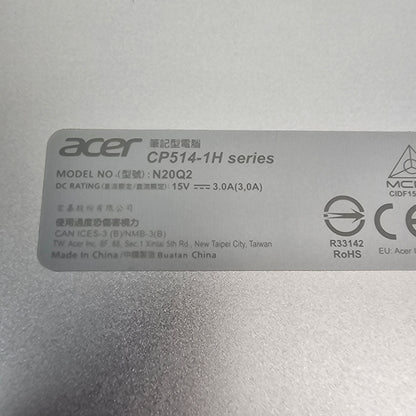 Acer Chromebook Spin 514 CP514-1H 14" Ryzen 3 3250C 2.6GHz 8GB RAM 128GB eMMC