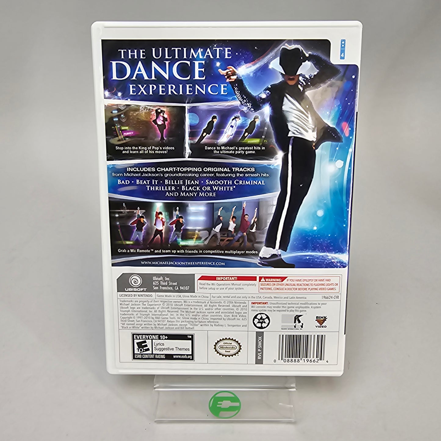 Michael Jackson: The Experience [Walmart Edition] (Nintendo Wii, 2010)