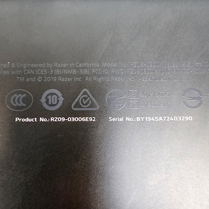 Razer Blade 15 15.6" i7-9750H 2.6GHz 32GB RAM 512GB SSD 1TB SSD RTX 2060