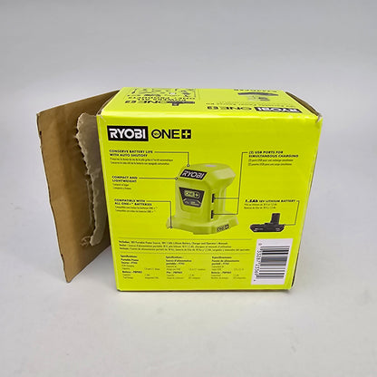 New Ryobi P743GCSB 18V Portable Power Source Kit