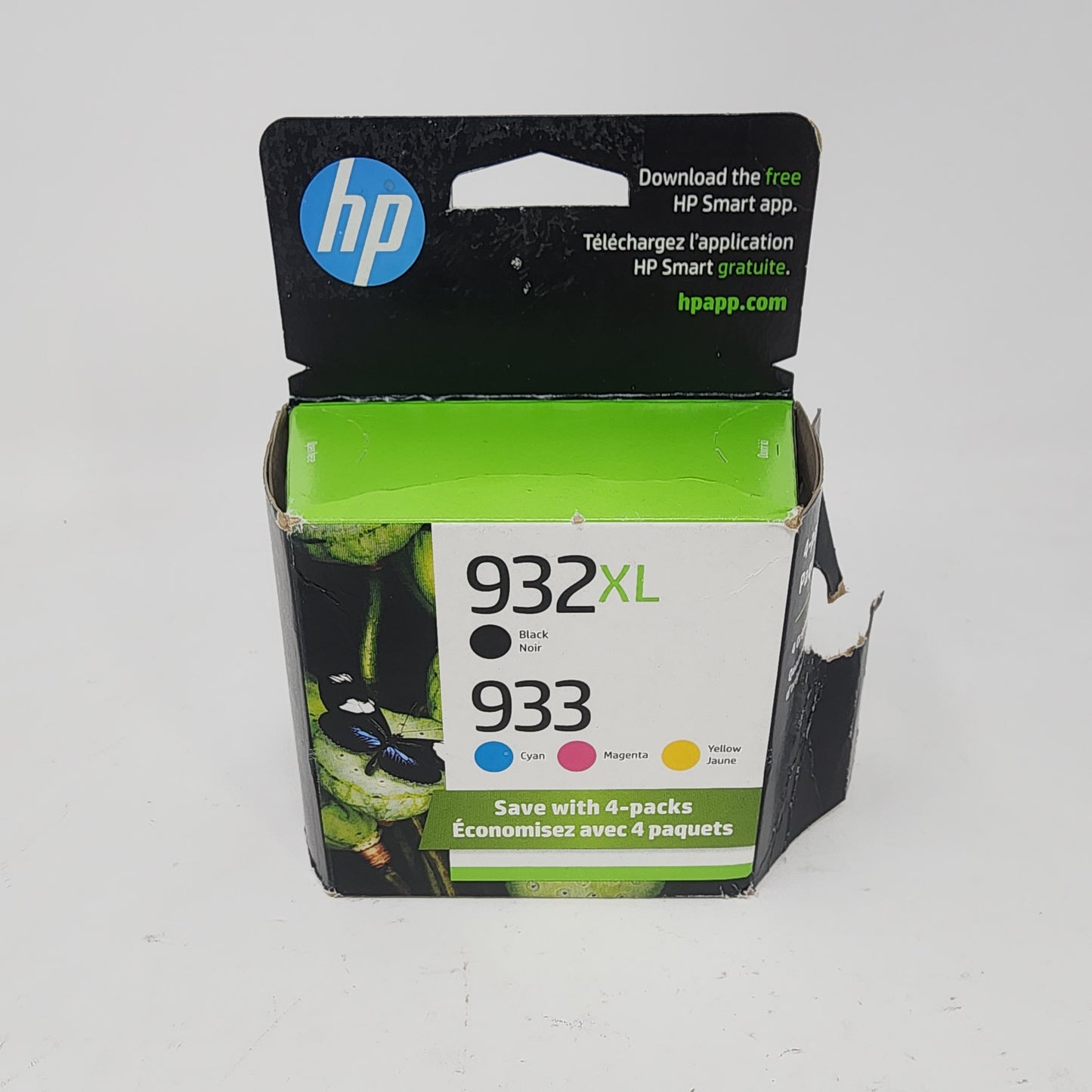 New HP 932XL / 933 N9H62FN Black, Yellow, Cyan and Magenta Ink Cartridge