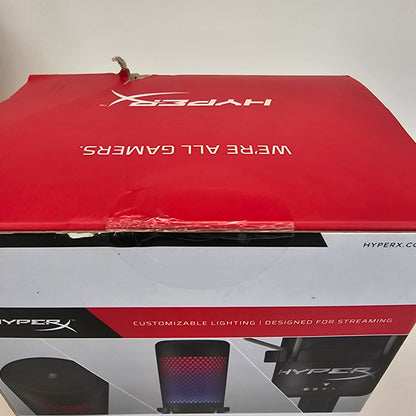 New HyperX Quadcast S USB Microphone QDCOO1