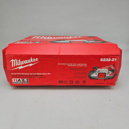 New Milwaukee 6232-21 Deep Cut Variable Speed Band Saw Kit