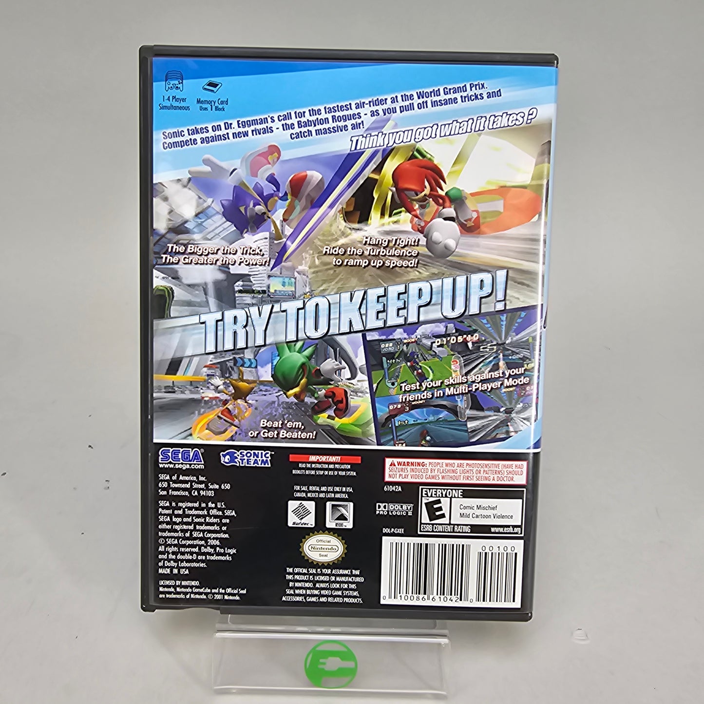 Sonic Riders (Nintendo GameCube, 2006)